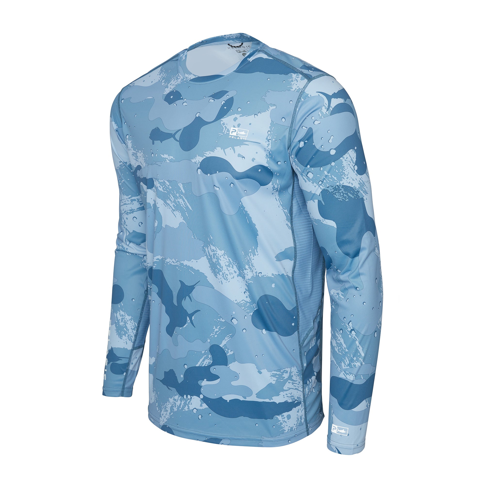 Vaportek Brush Camo Fishing Shirt Long Sleeve UPF50+ | PELAGIC AUSTRALIA