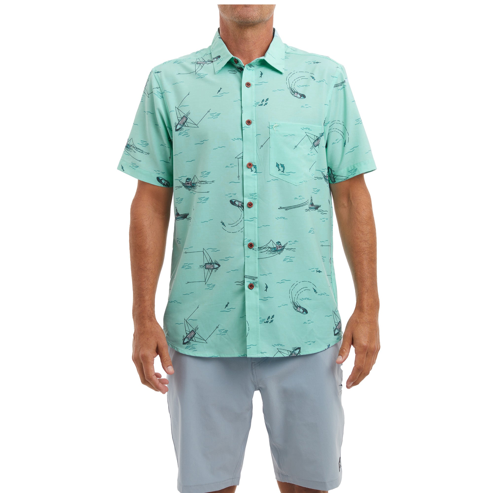 Dockside Stretch Woven Trollin