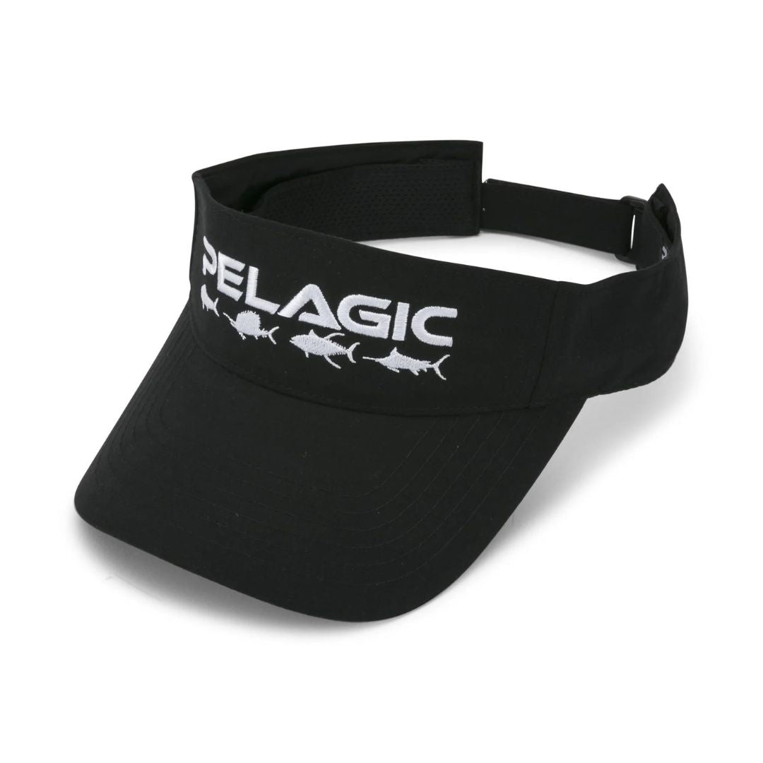 Black Slam Sun Visor | PELAGIC AUSTRALIA
