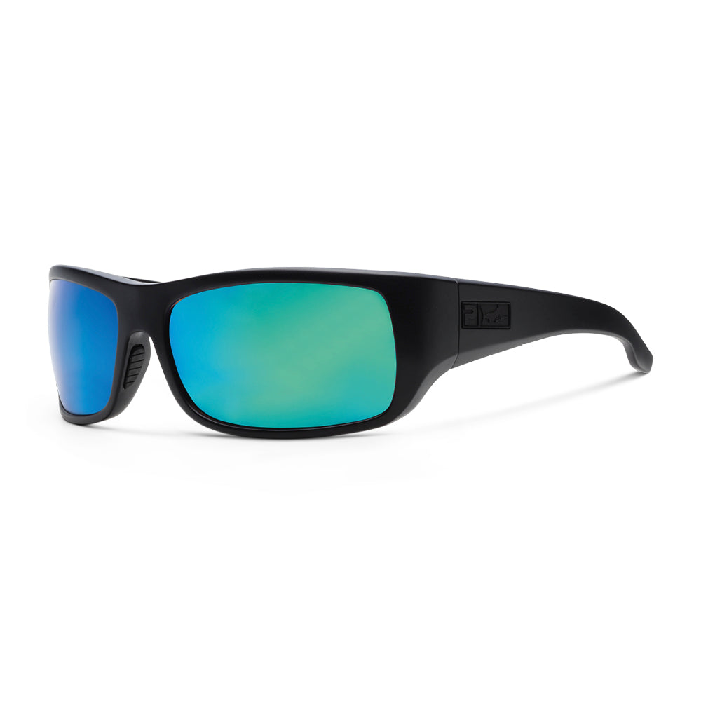 Fishhook Glass lenses polarised fishing sunglasses with black frame - Pelagic Australia