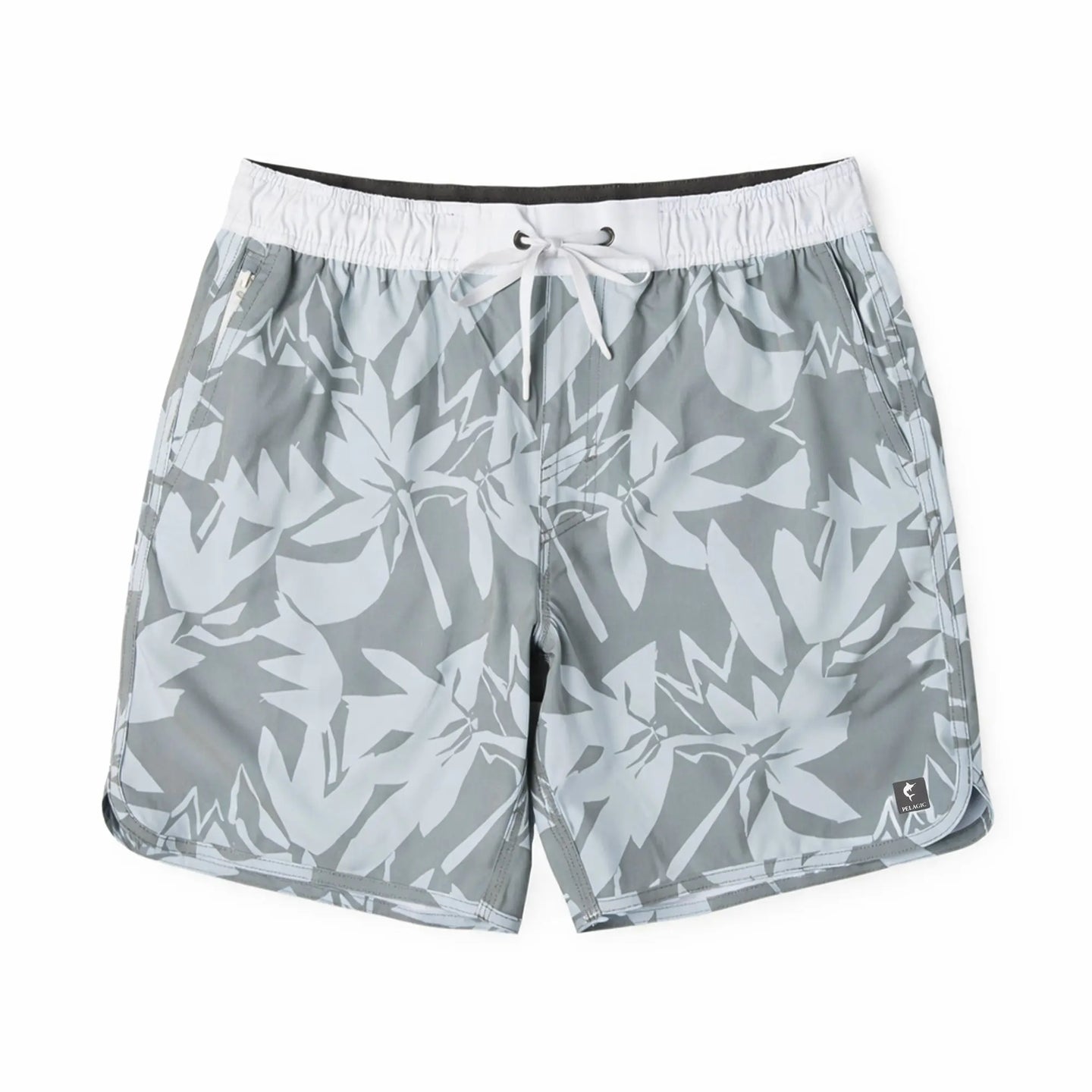 Downswell Elastic Waist Shorts El Nino 18"