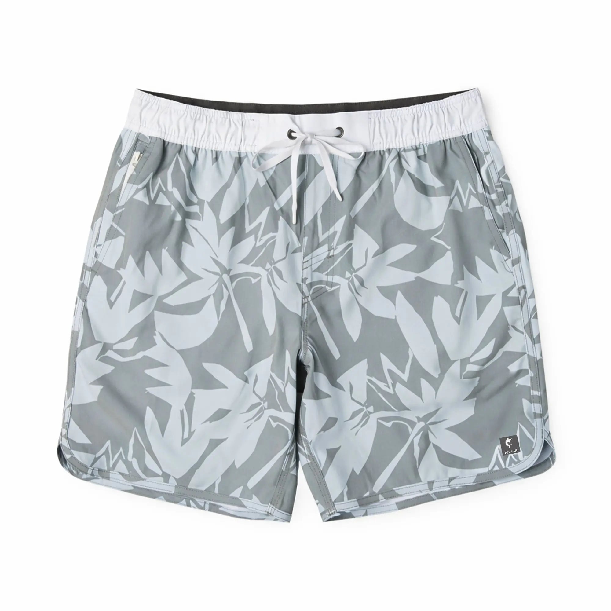 Downswell Elastic Waist Shorts 18" El Nino