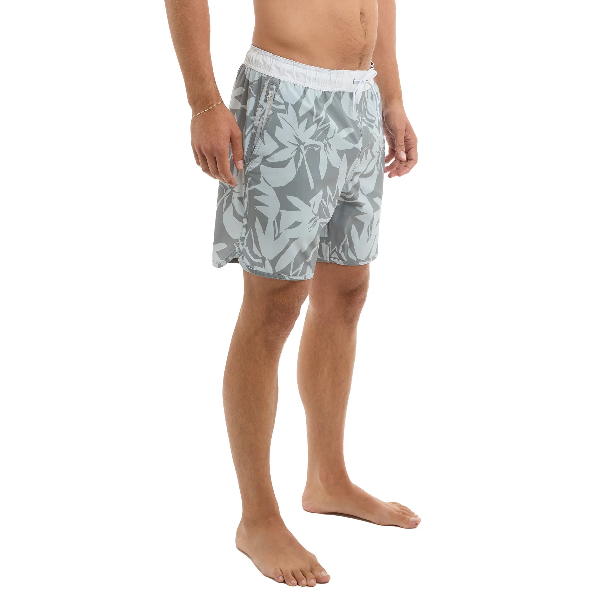 Downswell Elastic Waist Shorts 18" El Nino