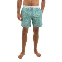 Downswell Elastic Waist Shorts 18" El Nino