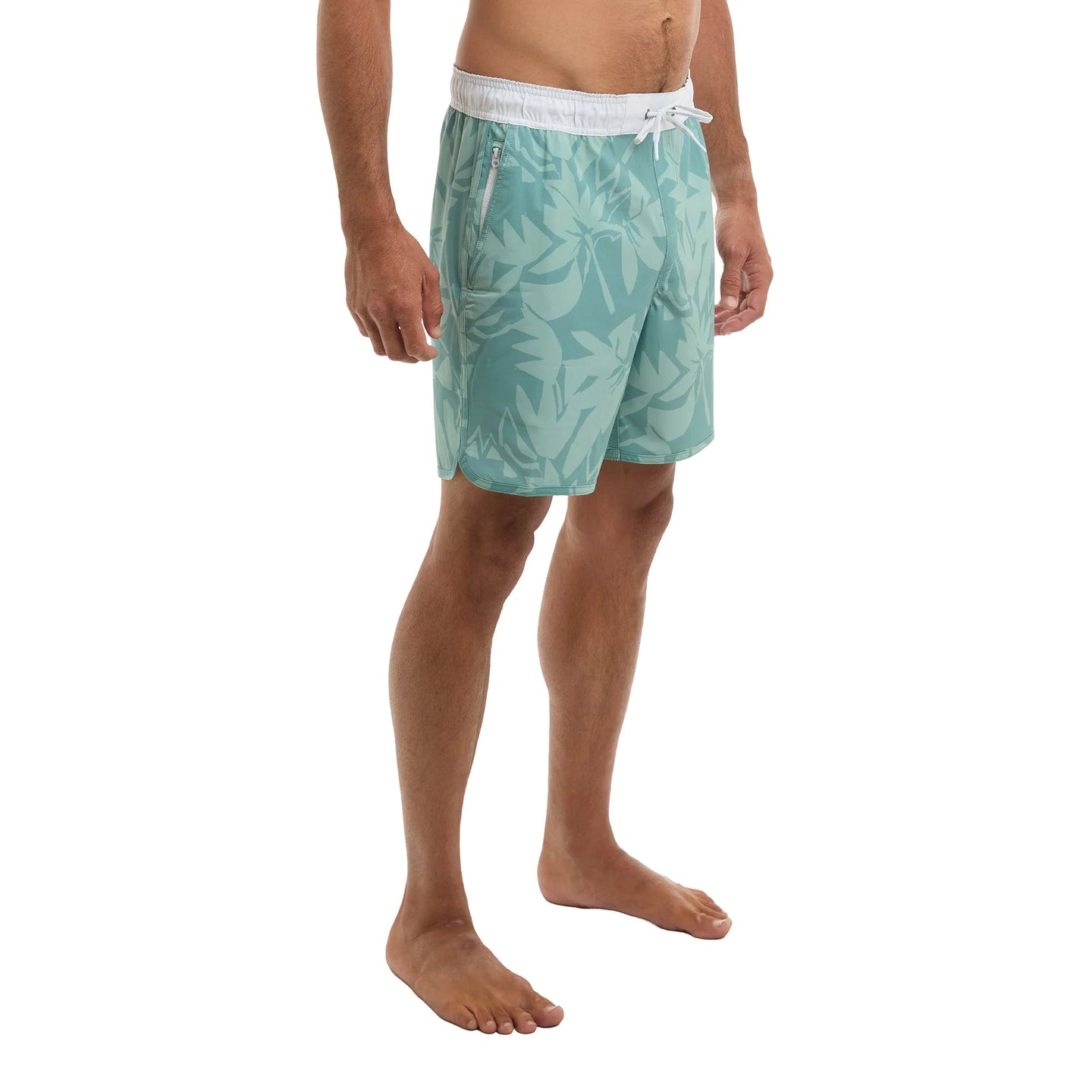 Downswell Elastic Waist Shorts 18" El Nino