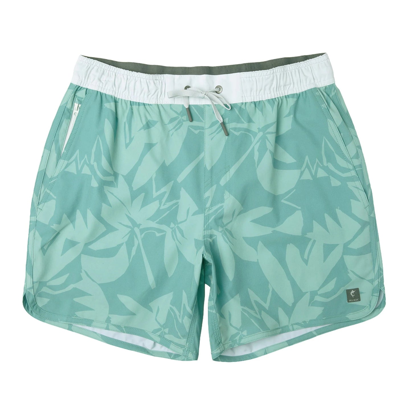 Downswell Elastic Waist Shorts 16" El Nino