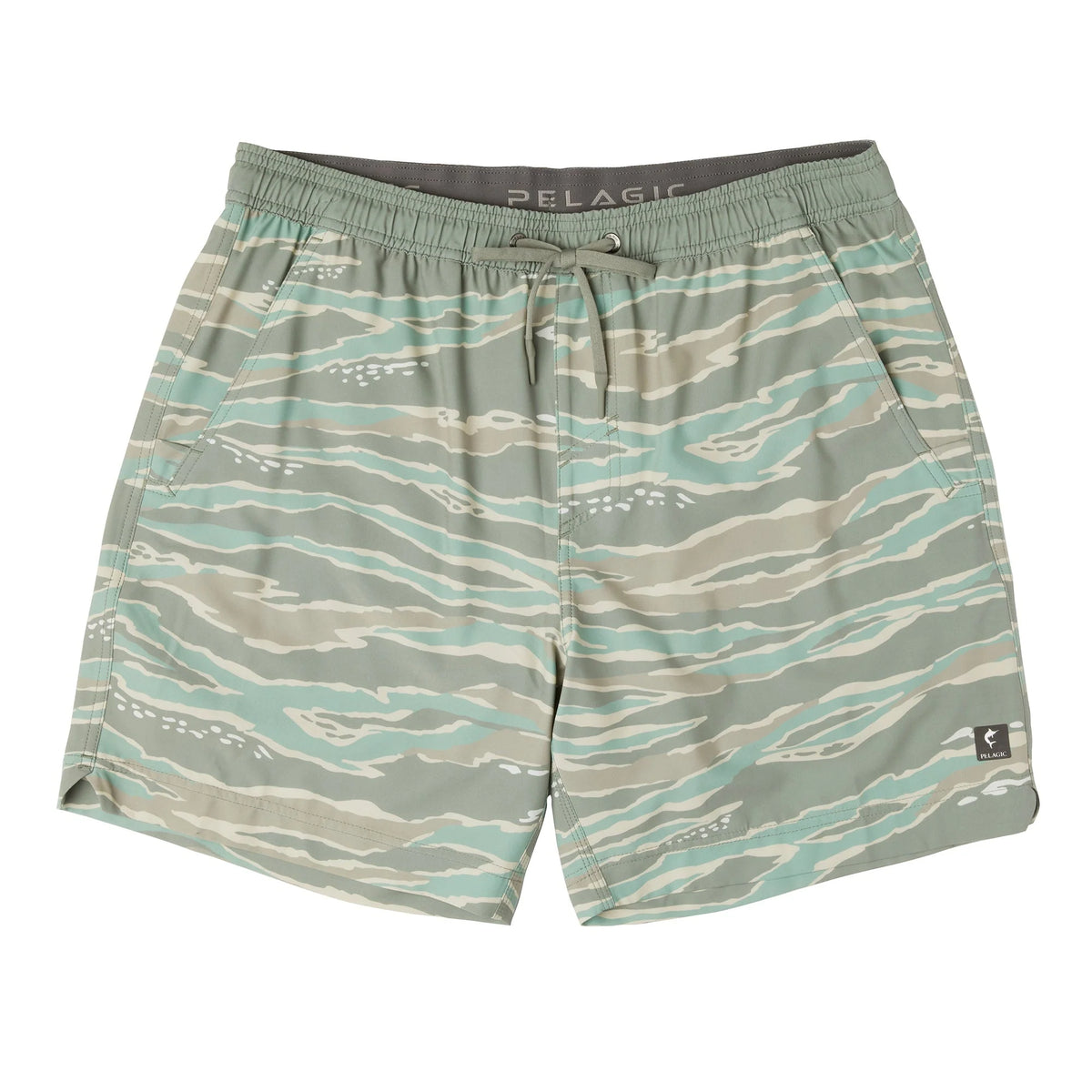 Leiday Elastic Lined 17" Wahoo Camo
