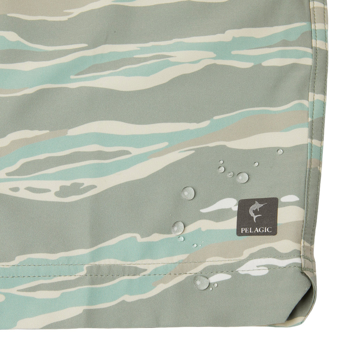 Leiday Elastic Lined 17" Wahoo Camo