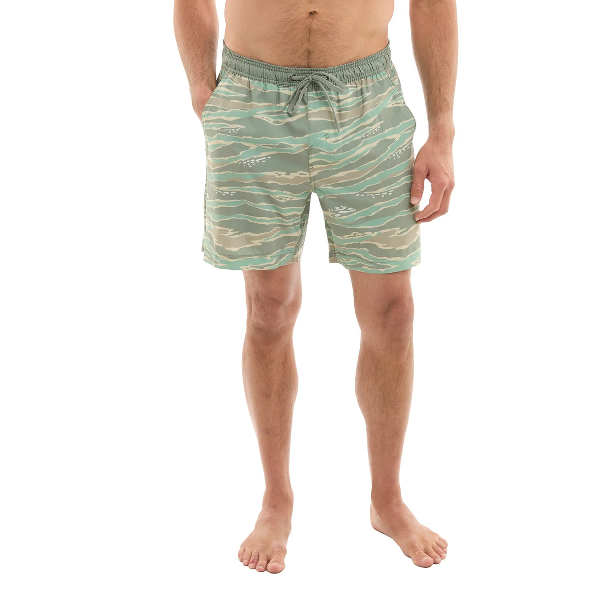 Leiday Elastic Lined 17" Wahoo Camo