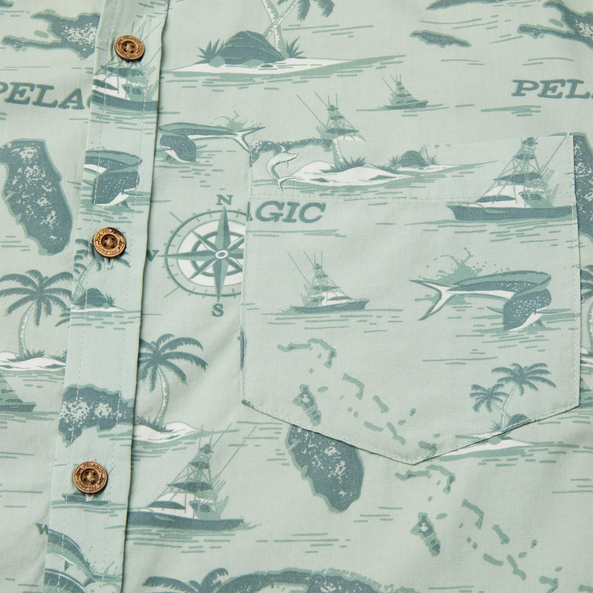 Knockdown SS Shirt Castaway