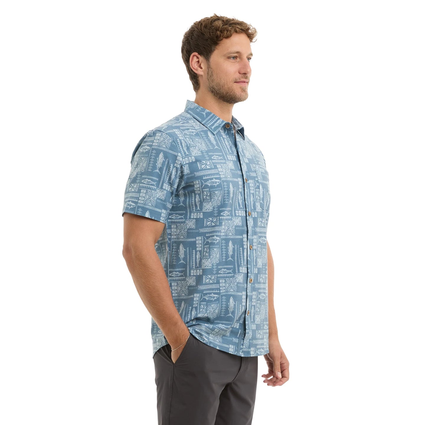 Topshot Woven Pacific Rim