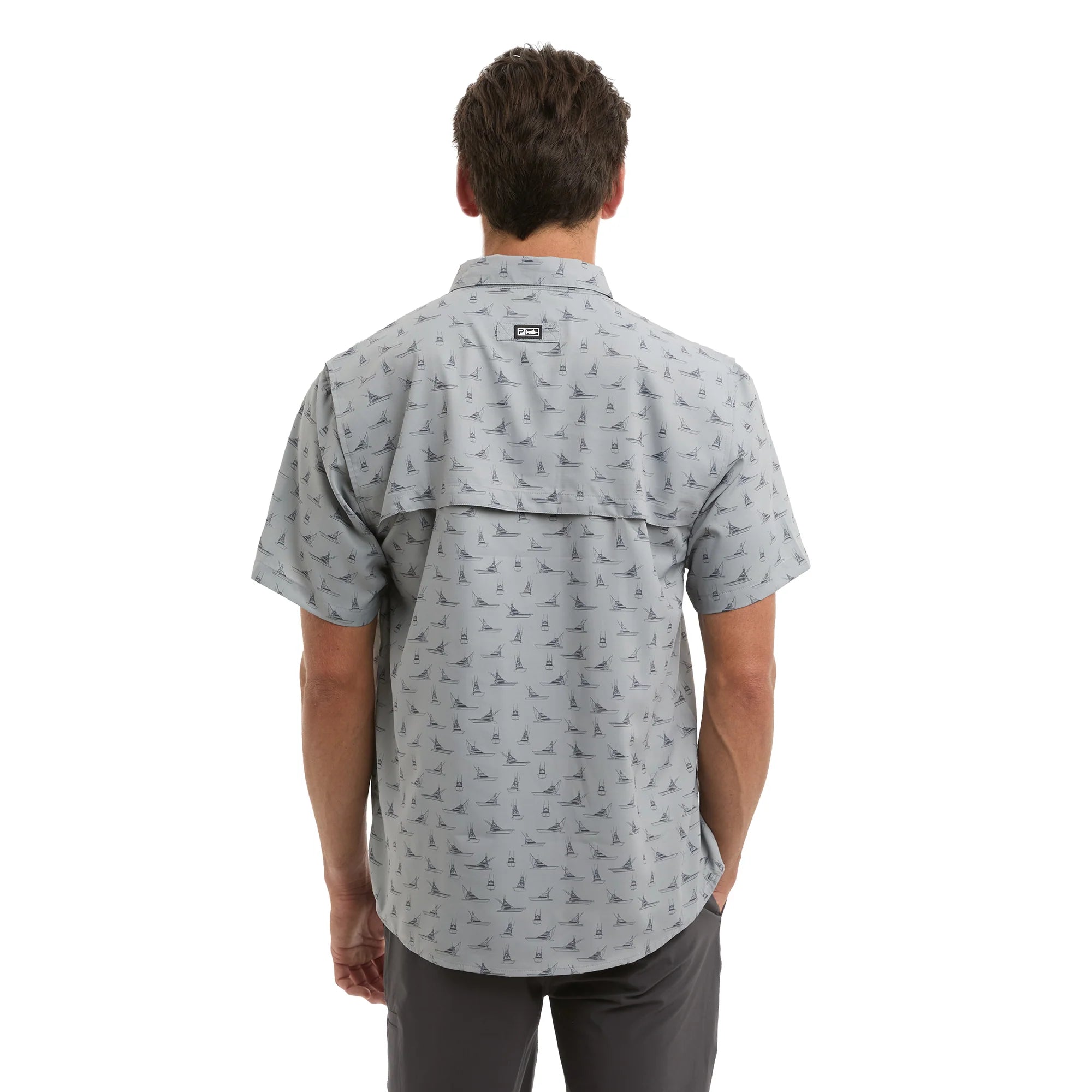 Keys SS Fishing Shirt Tiny Boats