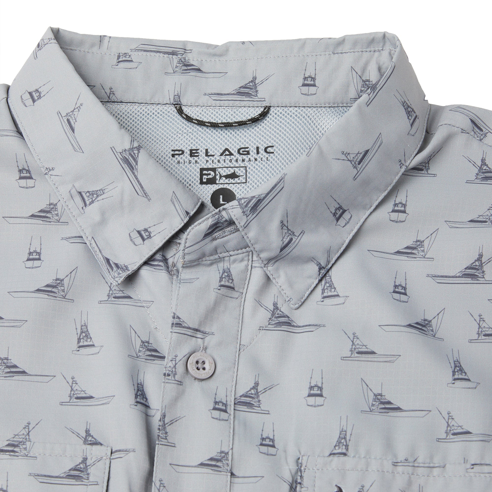 Keys SS Fishing Shirt Tiny Boats