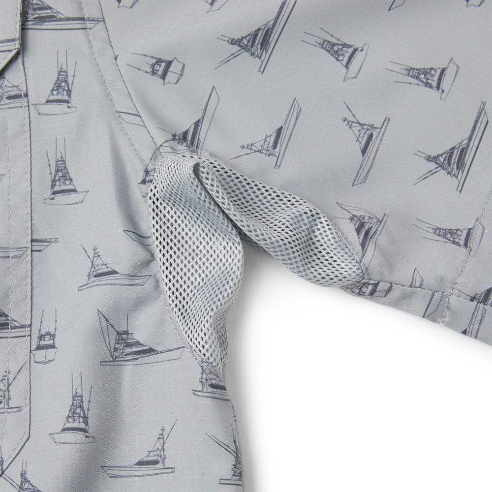 Keys SS Fishing Shirt Tiny Boats