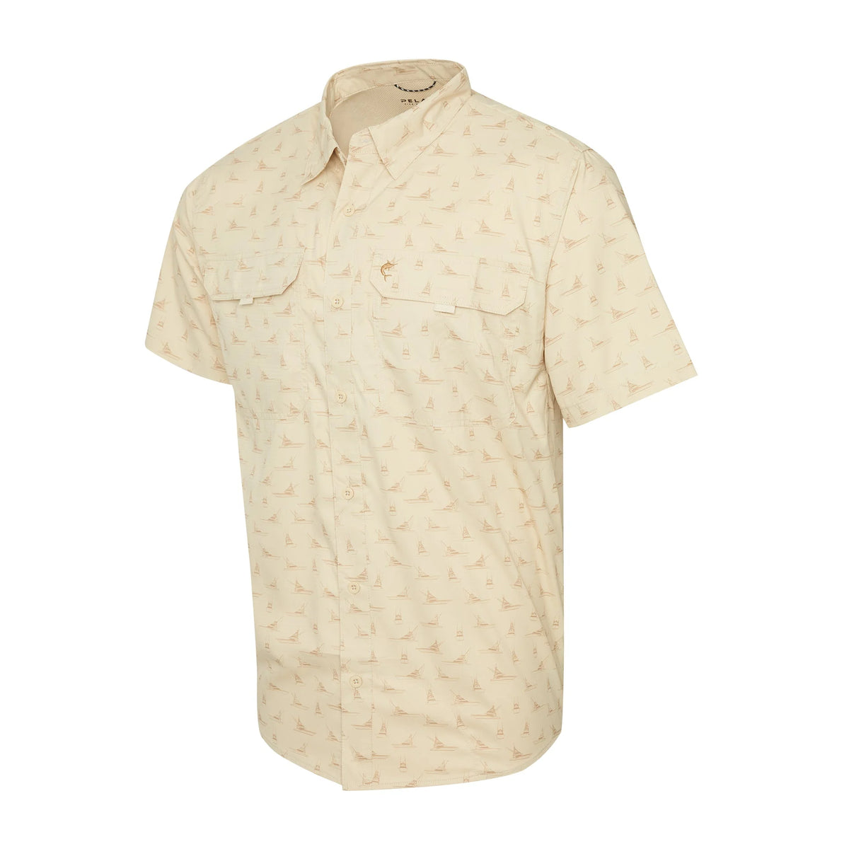 Keys SS Fishing Shirt Tiny Boats