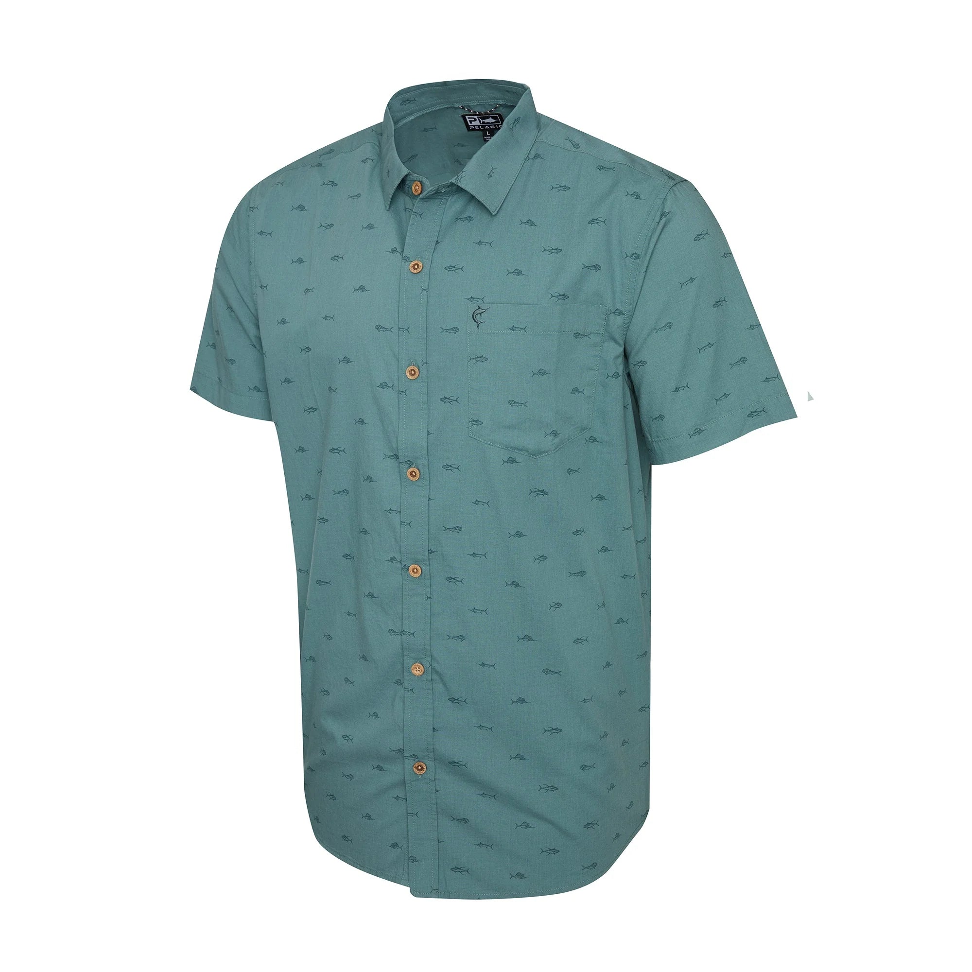 Knockdown SS Shirt Tiny Fish
