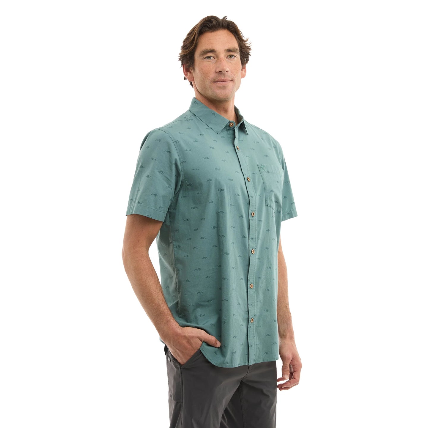 Knockdown SS Shirt Tiny Fish