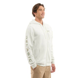 Tanner Zip Fleece Hoodie Wahoo Icon Camo