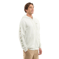 Tanner Zip Fleece Hoodie Wahoo Icon Camo