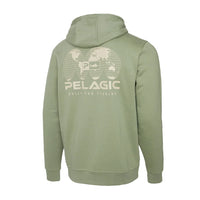 Osborn Pullover Fleece Hoodie Spliced