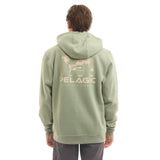Osborn Pullover Fleece Hoodie Spliced