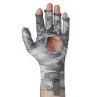 SUN GLOVES FISH CAMO