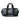 Gray duffel bag with black straps and Pelagic logo 