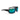 Black frame fishing sunglasses with green polarised lenses 