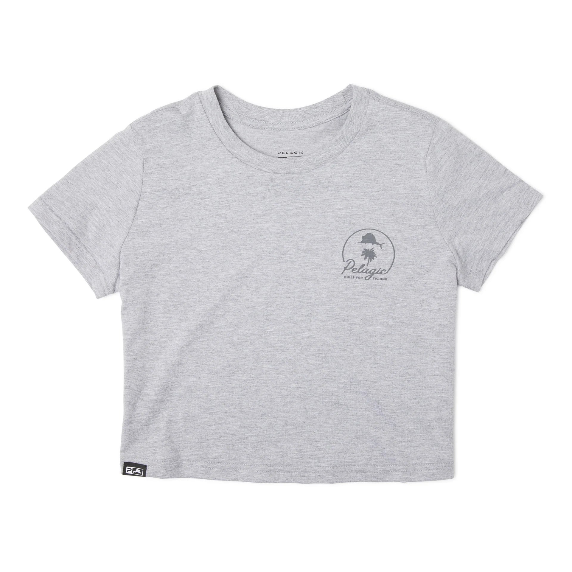 Ws Premium Cropped T-Shirt Tropical Dream