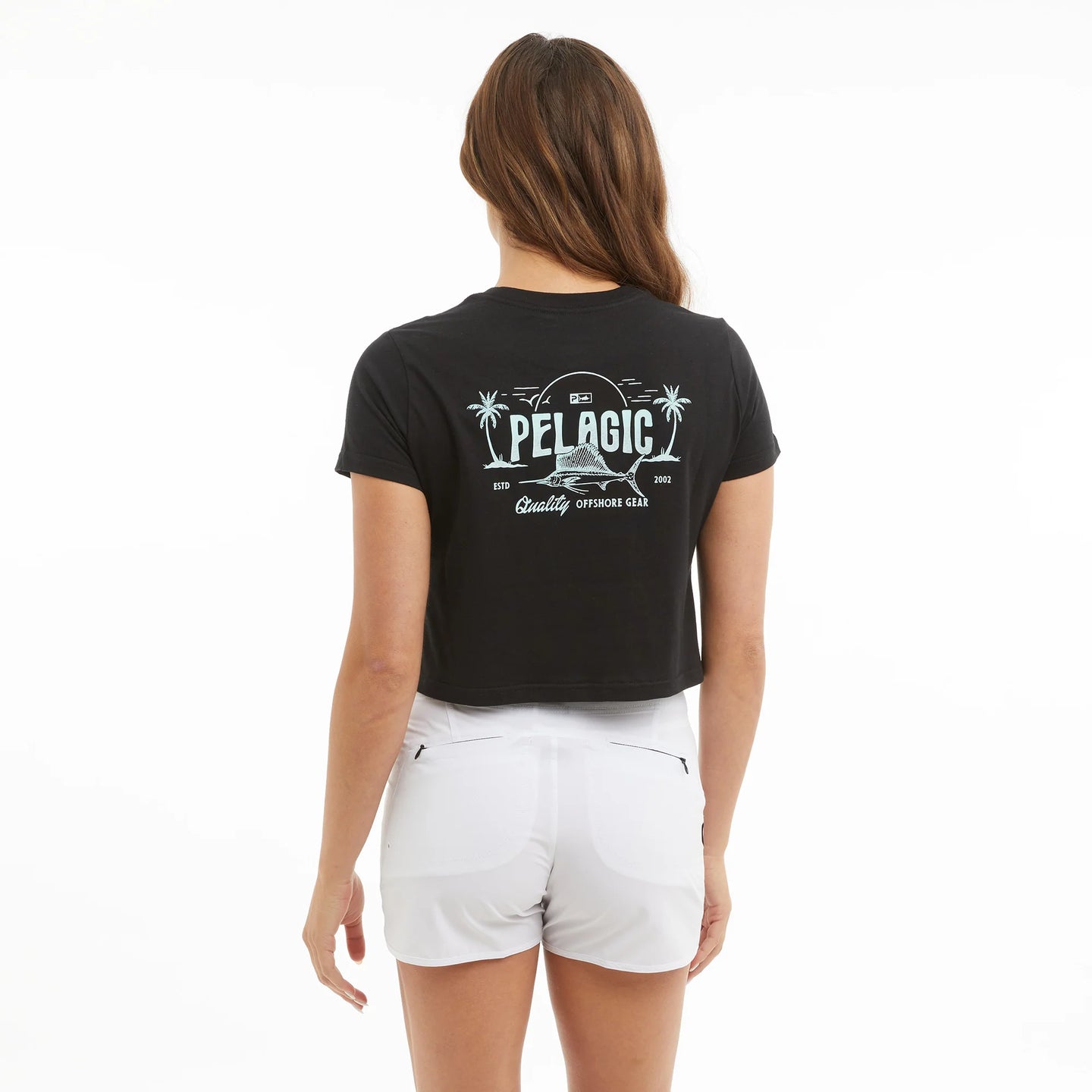 Ws Premium Cropped T-Shirt Horizon
