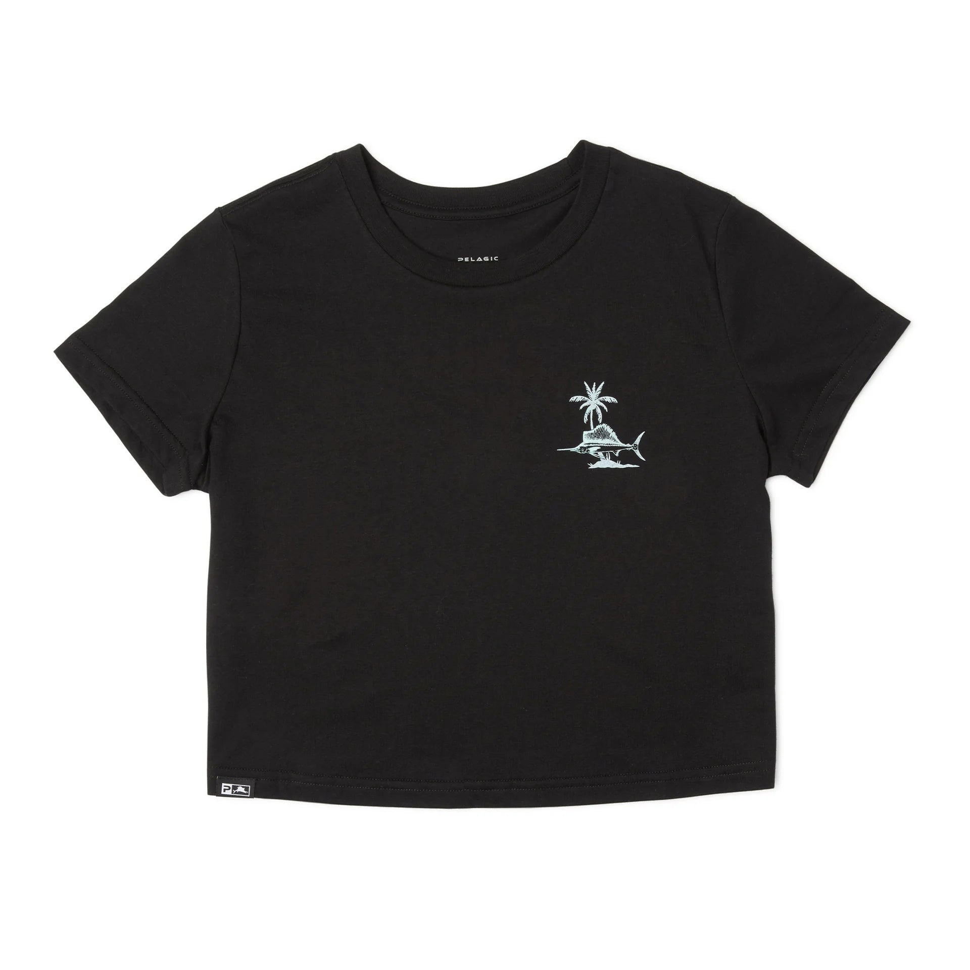 Ws Premium Cropped T-Shirt Horizon