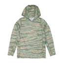 Youth Hooded Vaportek Wahoo Camo