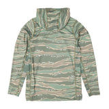 Youth Hooded Vaportek Wahoo Camo