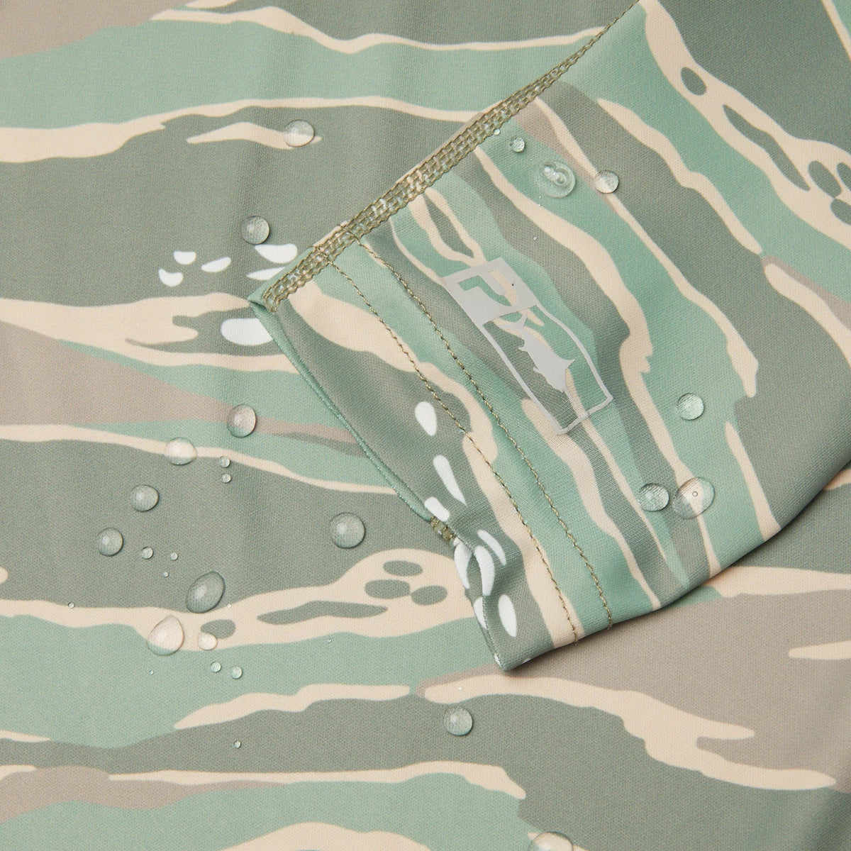 Youth Hooded Vaportek Wahoo Camo