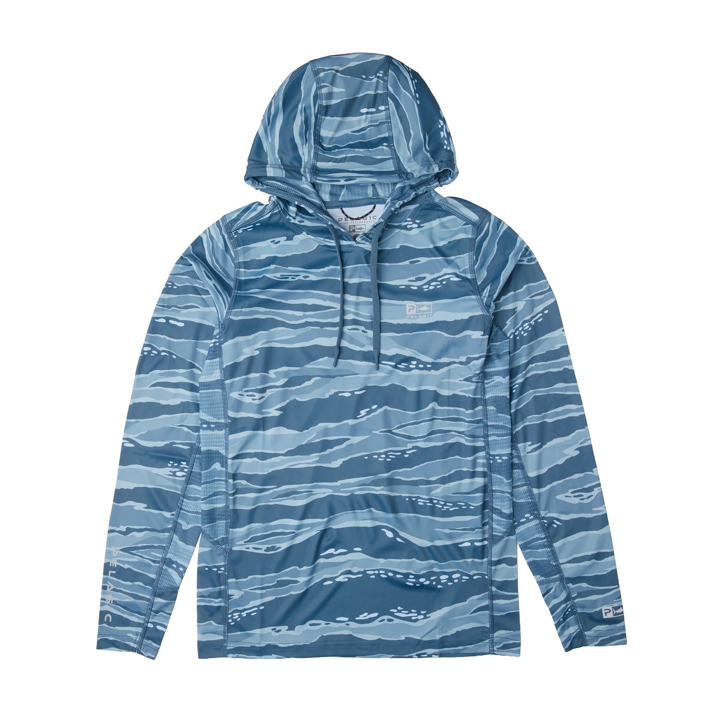 Youth Hooded Vaportek Wahoo Camo