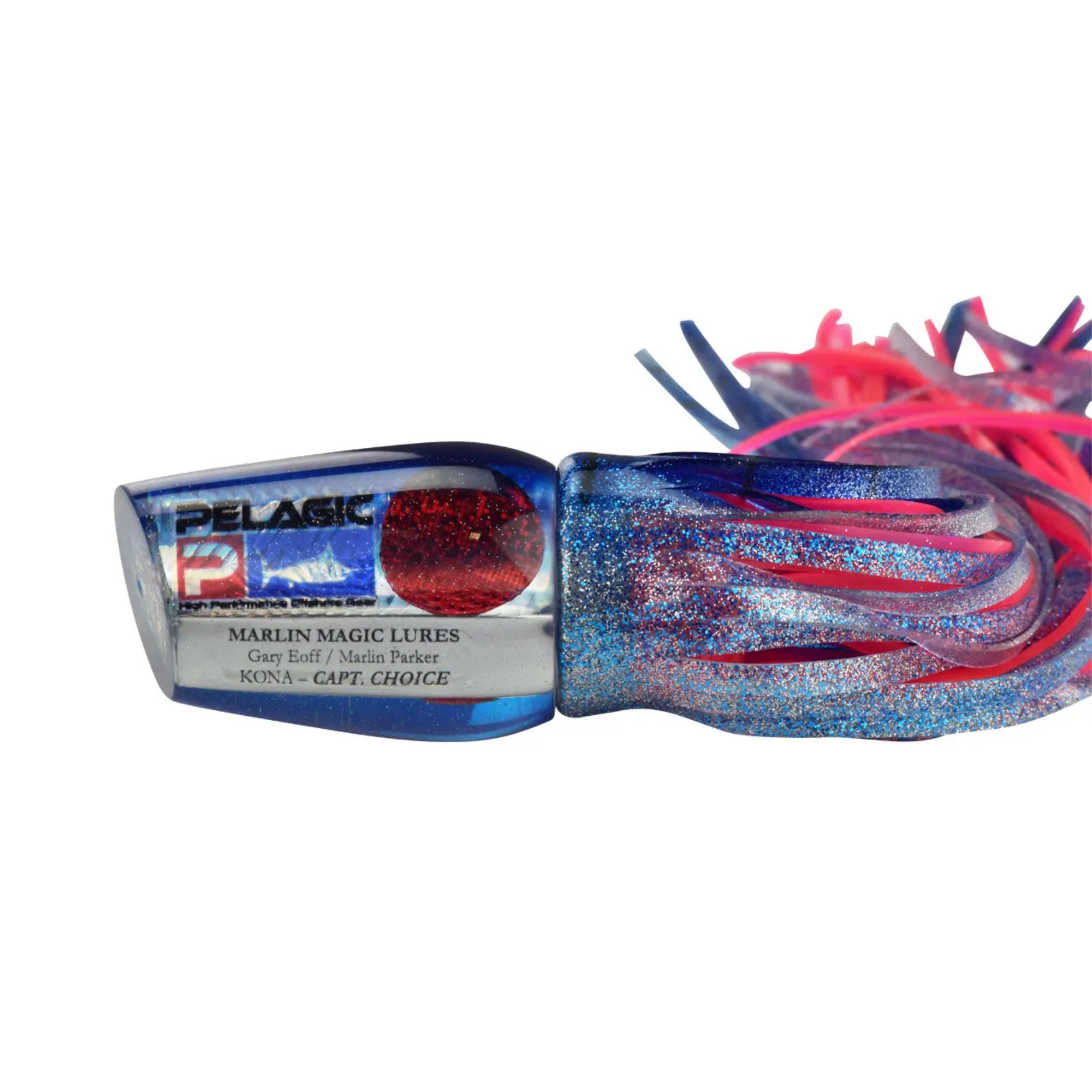 Pelagic Edition Marlin Magic Captain's Choice Lure - 15" Lure Plus Skirt